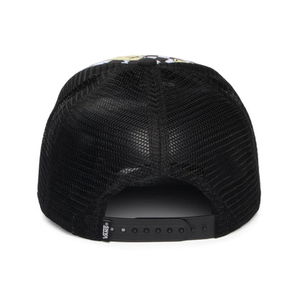 Gorra de camionero Twisted de Vans - Negro-Blanco