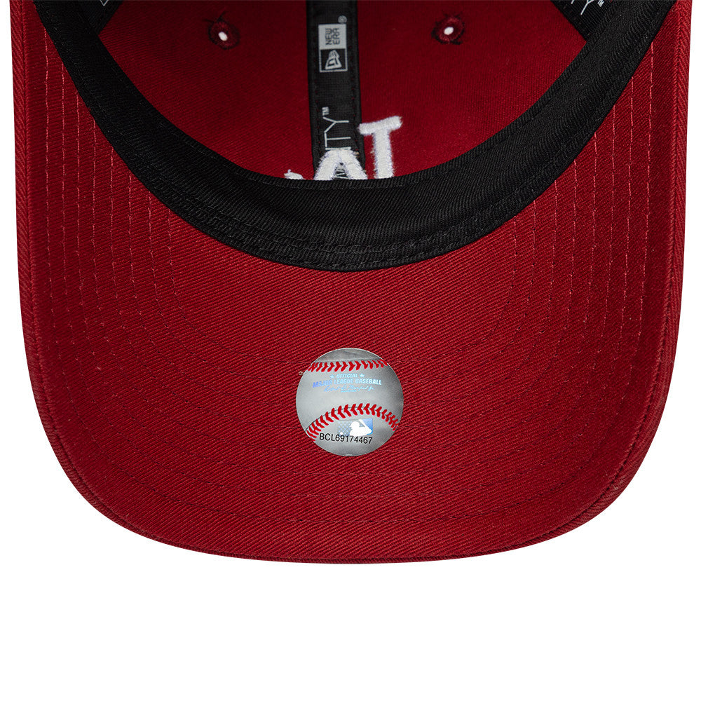 Gorra de béisbol 9TWENTY MLB League Essential L.A. Dodgers de New Era - Rojo Intenso-Blanco