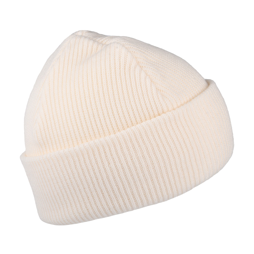 Gorro Beanie Parche de Corazón de Carhartt WIP - Blanco Roto