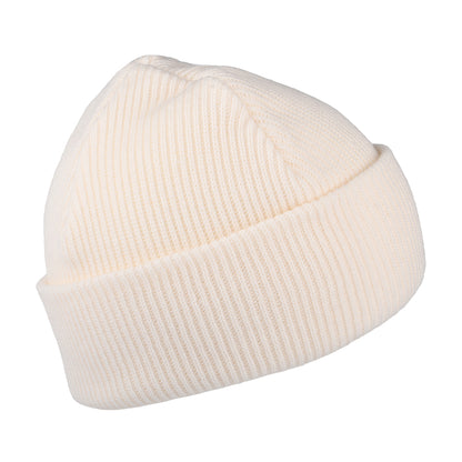 Gorro Beanie Parche de Corazón de Carhartt WIP - Blanco Roto