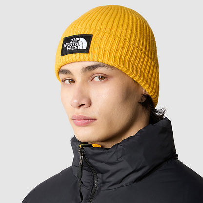 Gorro TNF Logo Box con vuelta de The North Face - Diente de Léon