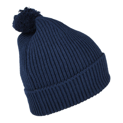 Gorro con Pompón Logo Box reciclada de The North Face - Azul Marino