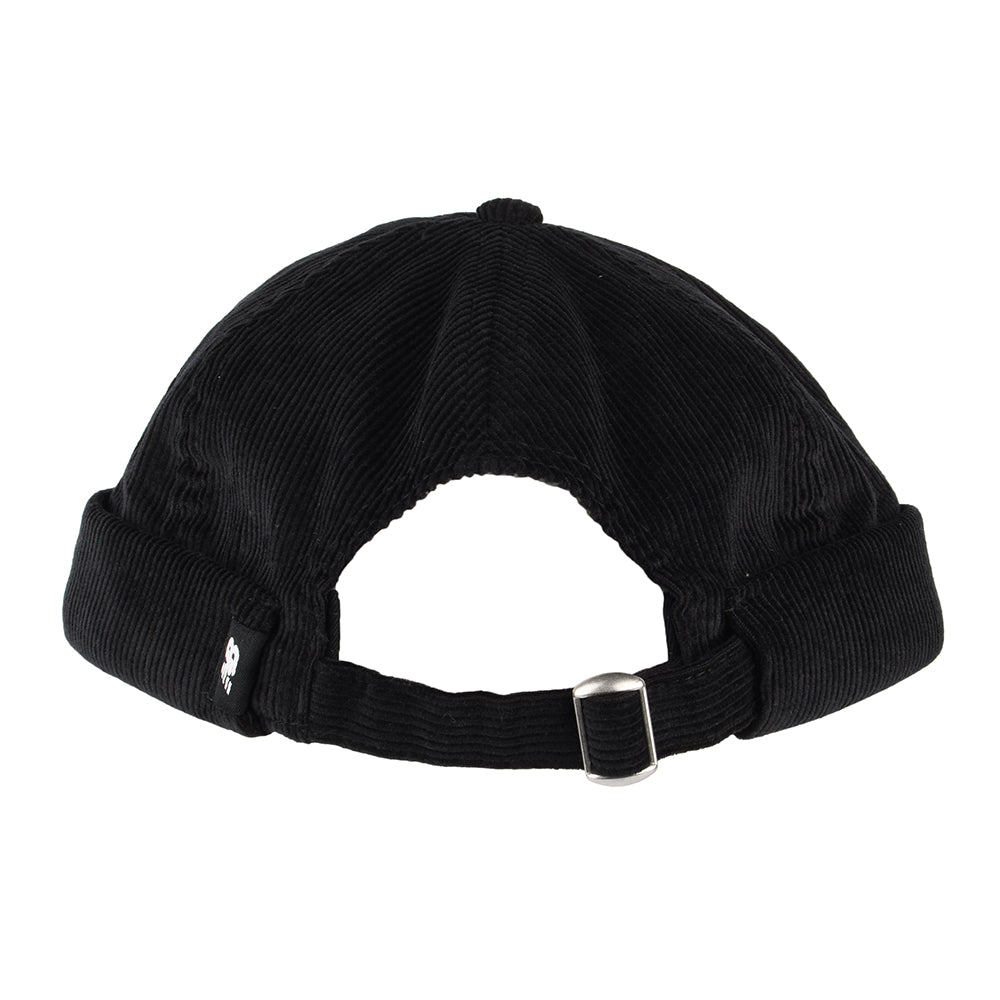 Gorro Beanie Docker efecto lavado de pana de New Balance - Negro