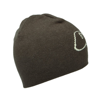 Gorro Beanie Screwed Up Scripter de Carhartt WIP - Marrón-Verde Claro