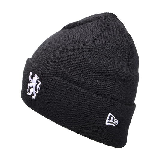 Gorro Beanie Micro Cuff Lion Crest Chelsea FC de New Era - Azul Marino-Blanco