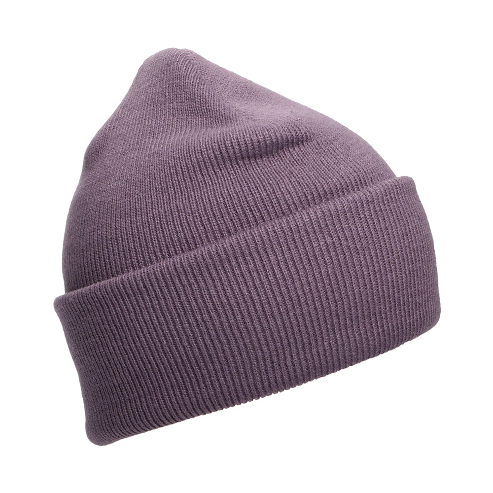 Gorro Beanie Ashley con vuelta de Carhartt WIP - Ciruela Clara
