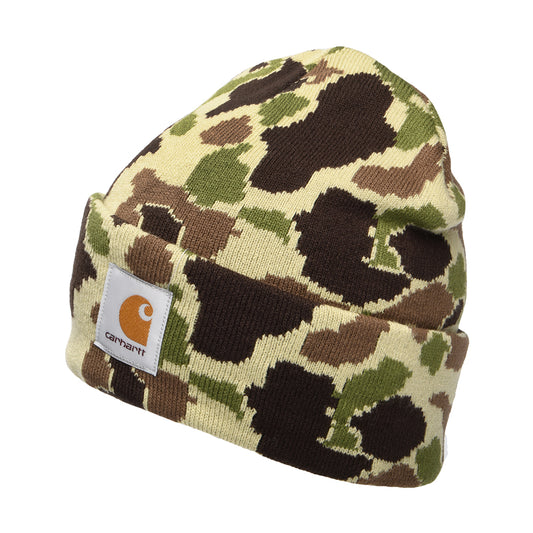 Gorro Beanie Duck Jacquard de Carhartt WIP - Camuflaje