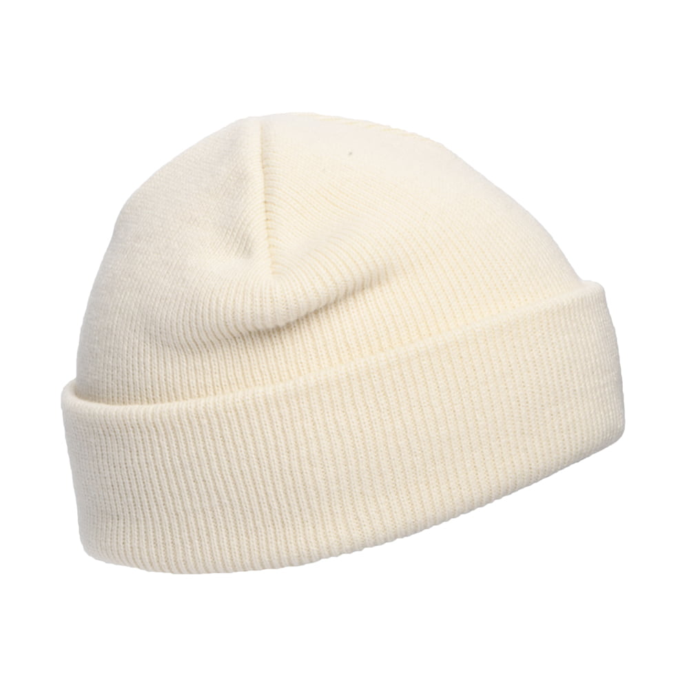 Gorro Beanie Stratus Short Watch de Carhartt WIP - Blanco Roto