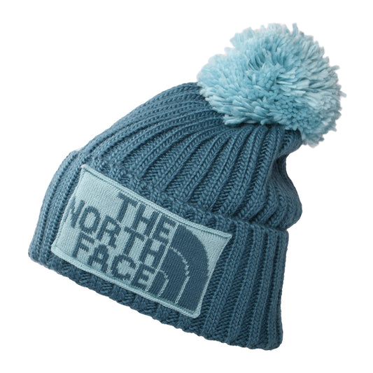 Gorro con pompón Heritage Ski Tuke reciclado de The North Face - Verde Azulado-Aguamarina