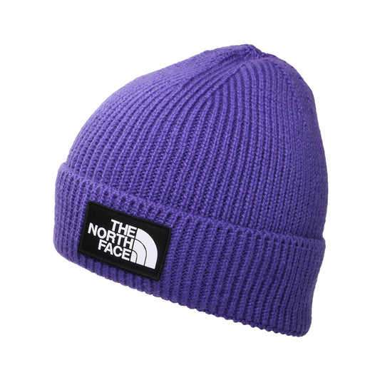 Gorro Beanie TNF Logo Box reciclado de The North Face - Morado