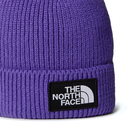 Gorro Beanie TNF Logo Box reciclado de The North Face - Morado