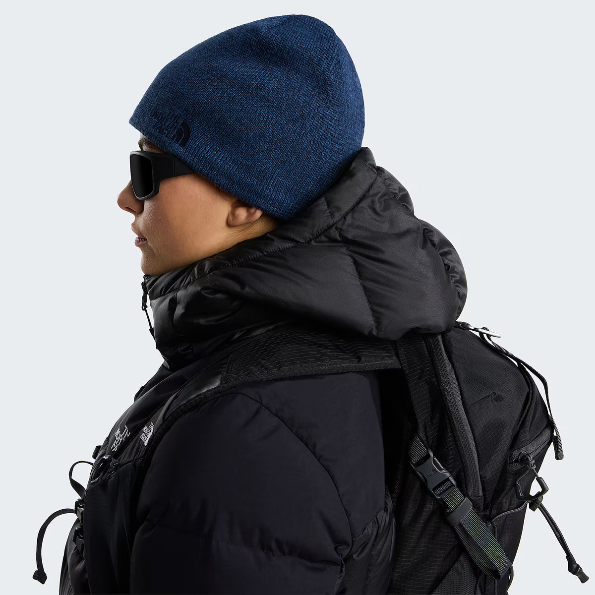 Gorro Beanie Jim reciclado de The North Face - Azul Jaspeado