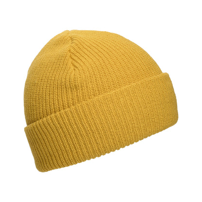 Gorro Punto Acanalado de New Balance - Mostaza