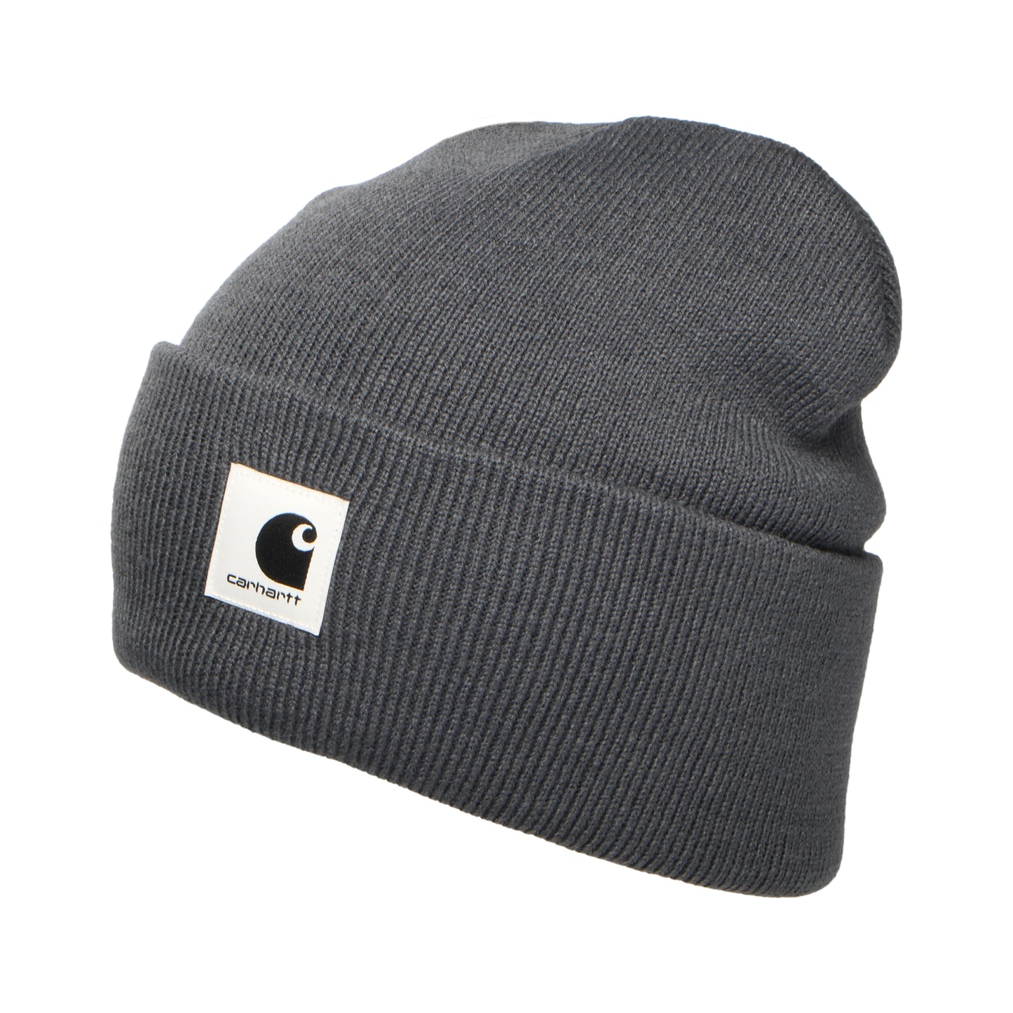 Gorro Beanie Ashley con vuelta de Carhartt WIP - Pizarra