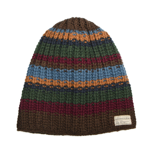 Gorro Beanie Cardi Flexible de Kusan - Marrón-Verde