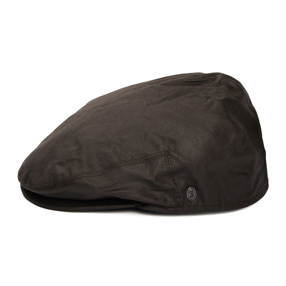 Gorra plana impermeable de Jaxon & James Marrón al por mayor