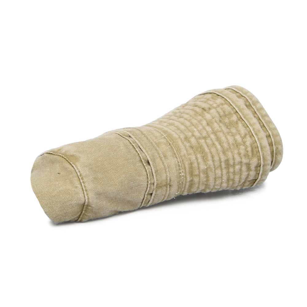 Sombrero flexible de algodón Booney Kaki al por mayor