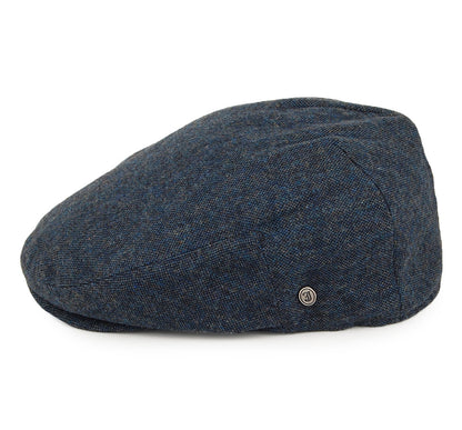 Gorra plana Tyburn de Jaxon & James Azul Marino al por mayor