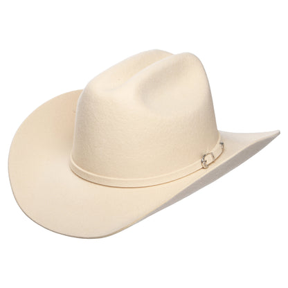 Sombrero Cowboy Yellowstone de fieltro de lana de Jaxon & James Crema al por mayor