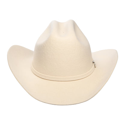 Sombrero Cowboy Yellowstone de fieltro de lana de Jaxon & James Crema al por mayor