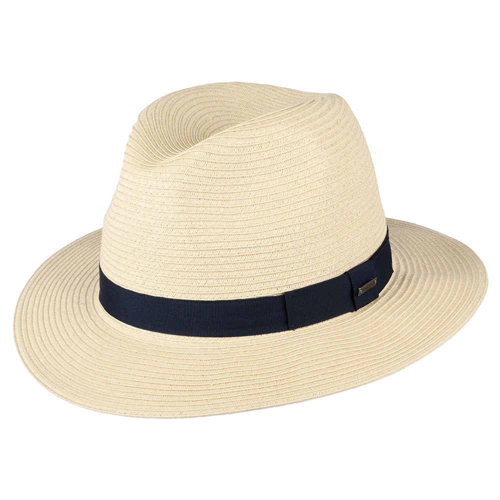 Sombrero Fedora Aveloz de paja de Barts - Natural