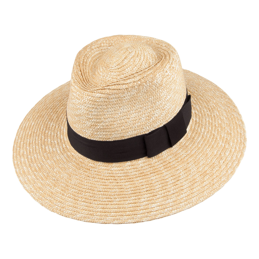 Sombrero de sol Joanna de paja de Brixton - Natural