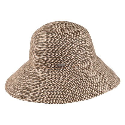 Sombrero Gossamer de Betmar - Beige Arena-Negro