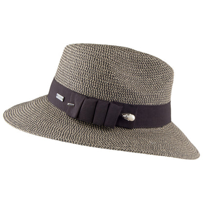 Sombrero Fedora Safari Ellery de Betmar - Mezcla marrón
