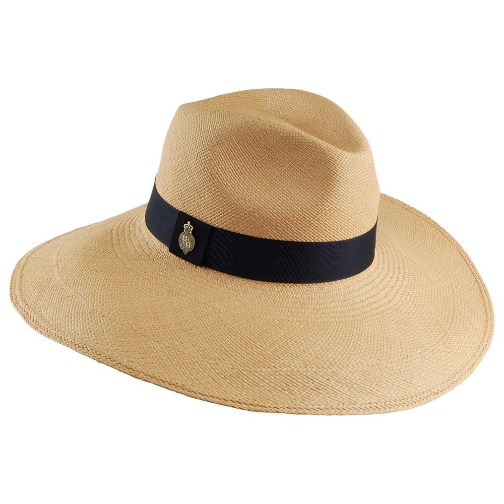 Sombrero Panamá Classic Jessica cinta decorativa de Christys - Natural