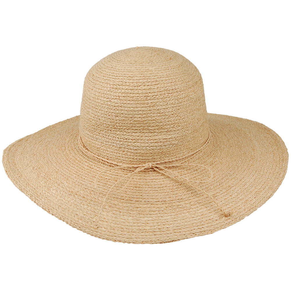 Sombrero de rafia Trenzado de Scala - Natural