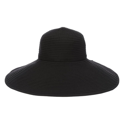 Sombrero Russo de ala ancha de Scala - Negro