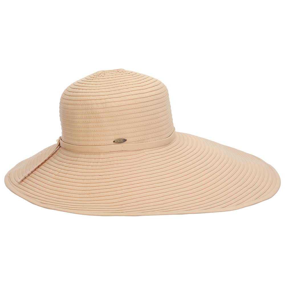 Sombrero Russo de ala ancha de Scala - Kaki