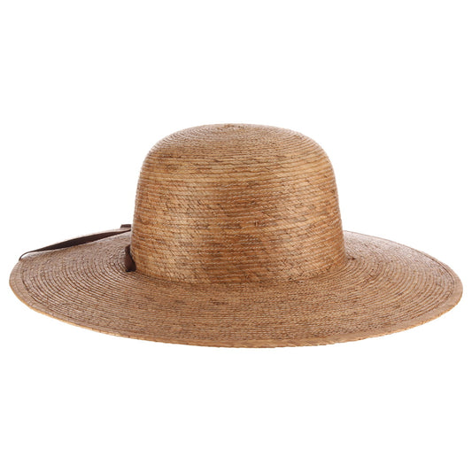 Sombrero Borocay de Palma trenzada de Scala - Té