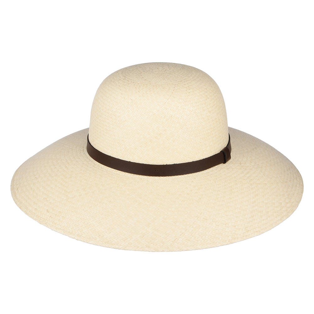 Sombrero de sol Panama mujeres Blenheim Big Brim de Failsworth - Natural