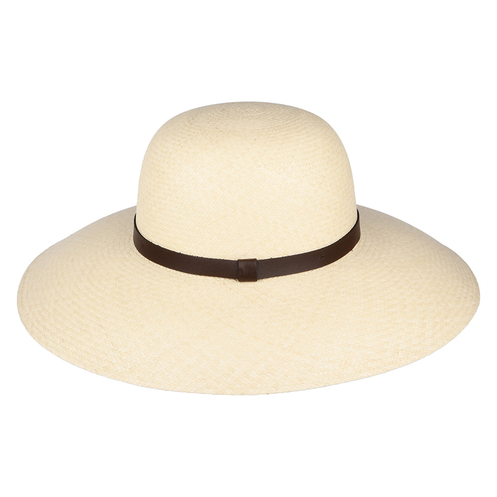 Sombrero de sol Panama mujeres Blenheim Big Brim de Failsworth - Natural