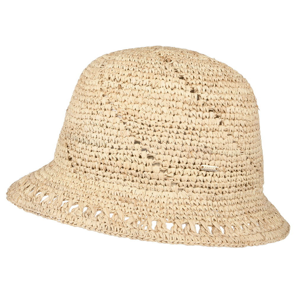 Sombrero Cloche mujeres Tikia de paja de Barts - Natural