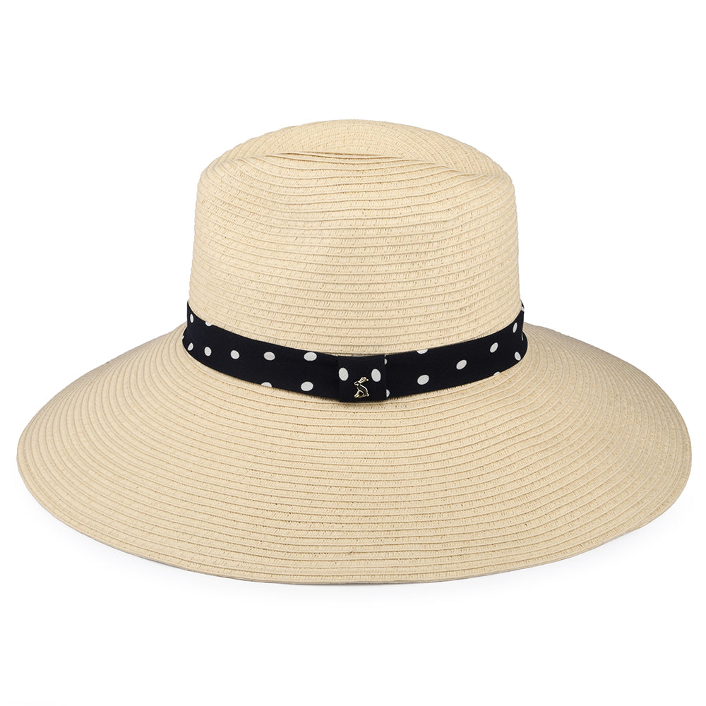 Sombrero Fedora mujeres Sia de ala ancha de Joules - Natural