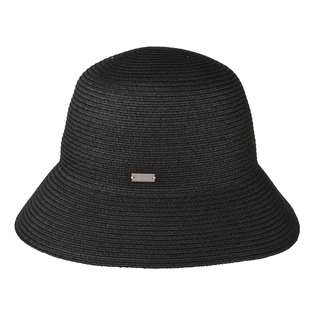 Sombrero mujeres Gossamer Mini de Betmar - Negro