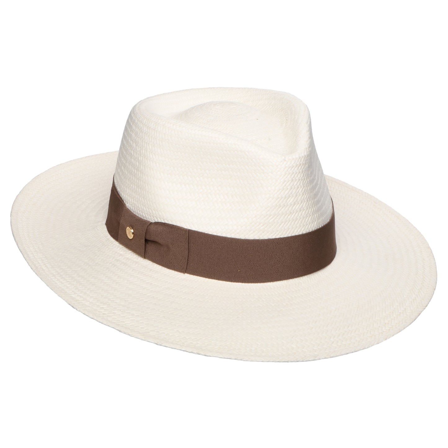 Sombrero fedora Panamá Chatsworth de Failsworth - Decolorado-Gris Topo
