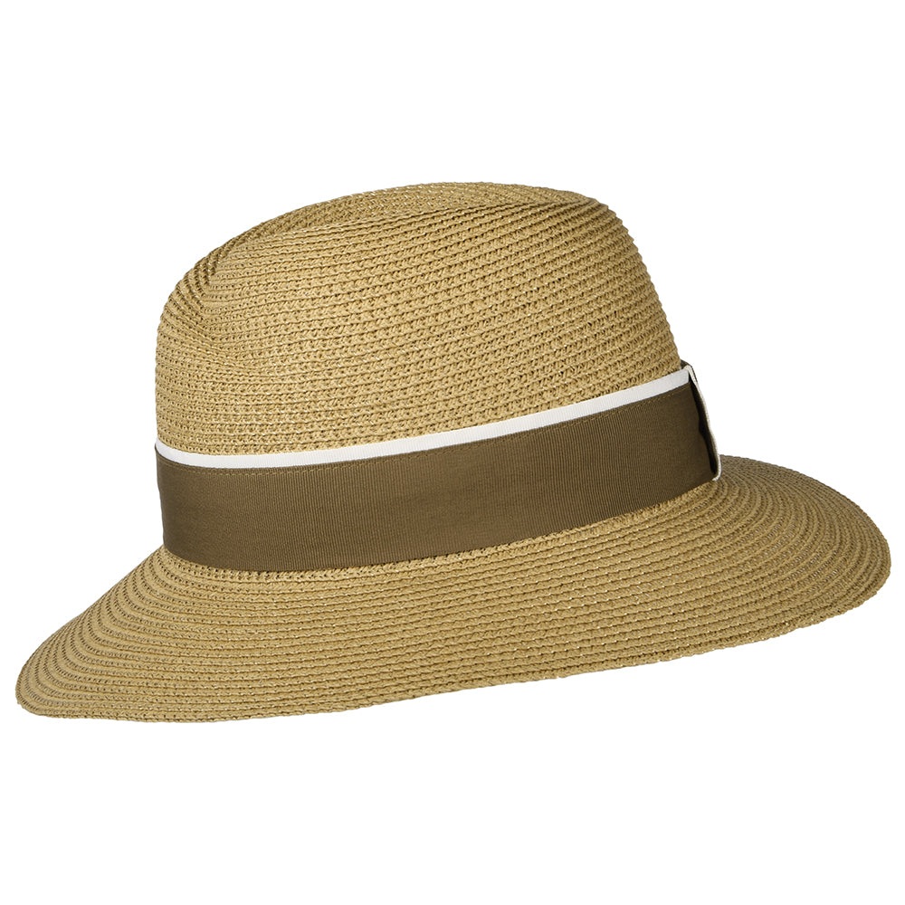 Sombrero Roma de paja toyo de Failsworth - Café-Crema