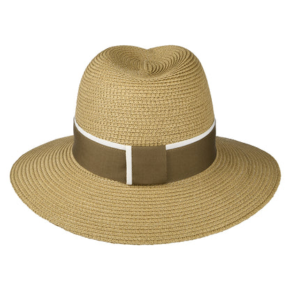 Sombrero Roma de paja toyo de Failsworth - Café-Crema
