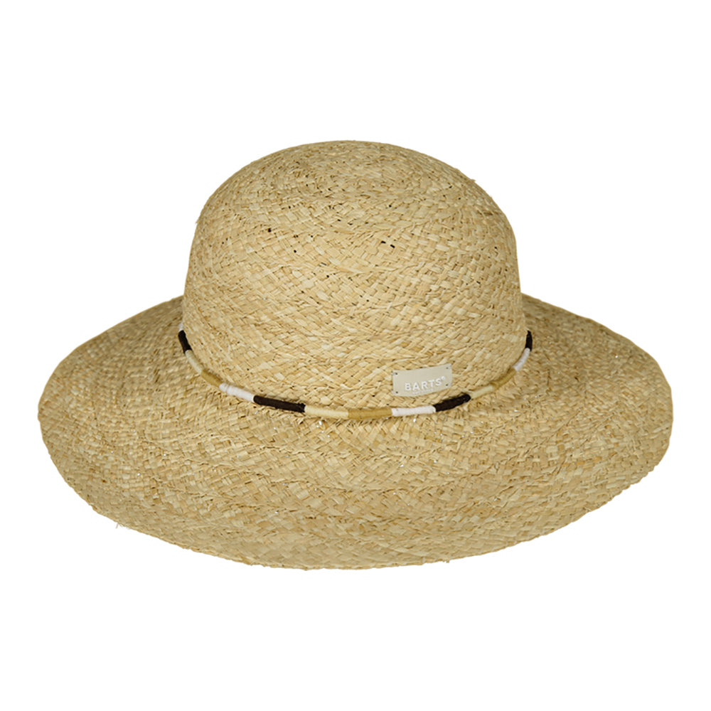 Sombrero de paja de rafia de Barts - Natural