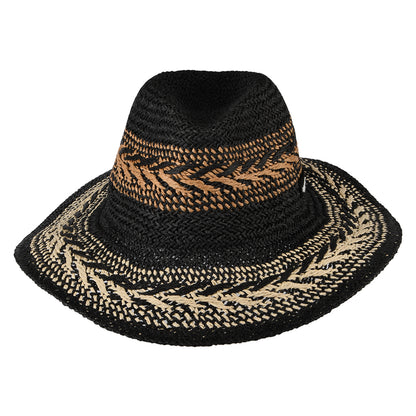 Sombrero Fedora Caledona de verano de Barts - Negro
