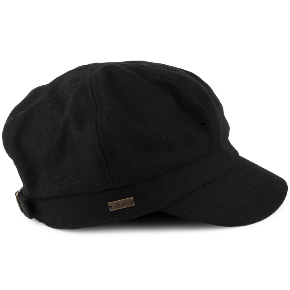 Gorra Newsboy Boy Meets Girl de Betmar - Negro