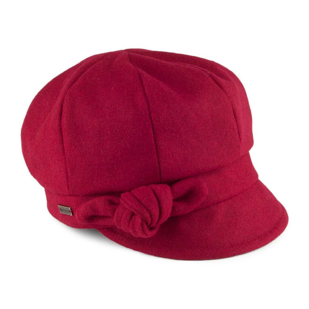 Gorra Baker Boy Adele de Betmar - Escarlata
