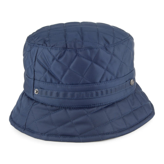 Sombrero de pescador acolchado lluvia de Betmar - Azul Marino