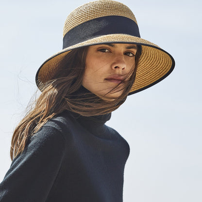 Sombrero Rebecca de paja de rafia de Tilley - Natural