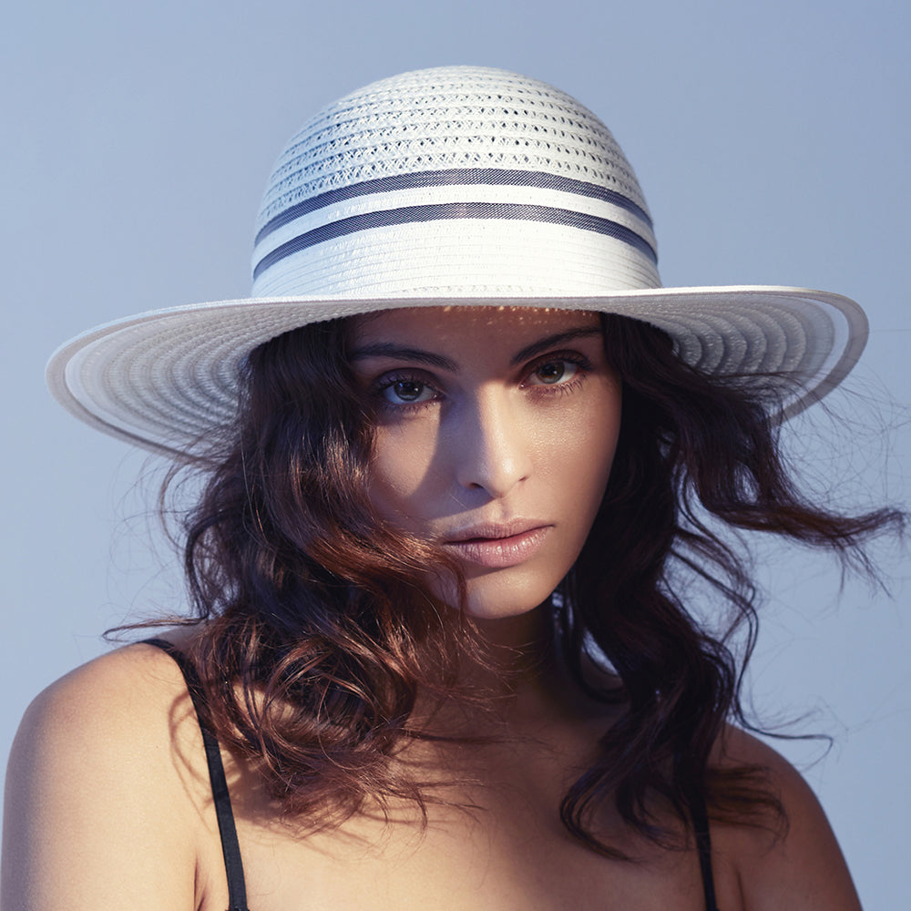 Sombrero Flexible de Seeberger - Blanco