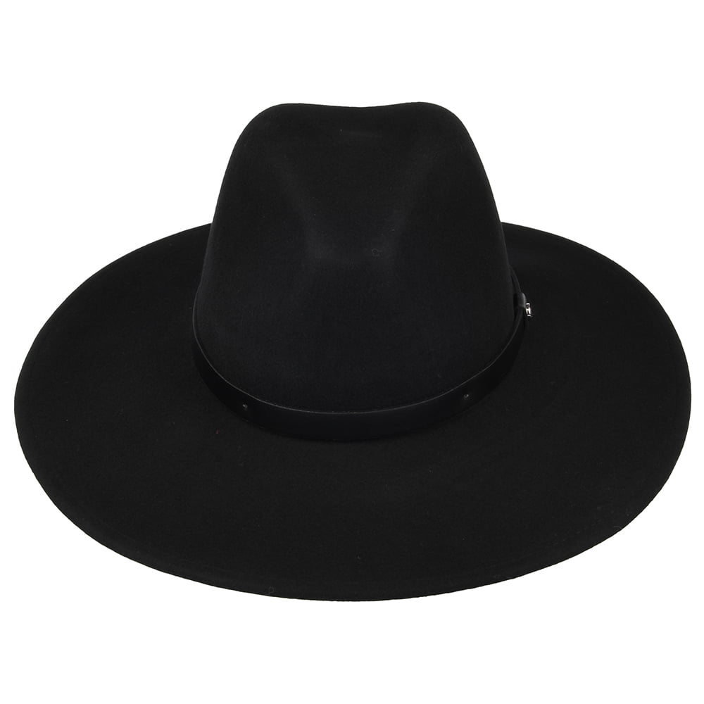 Sombrero Fedora Layton Big Brim de Brixton - Negro