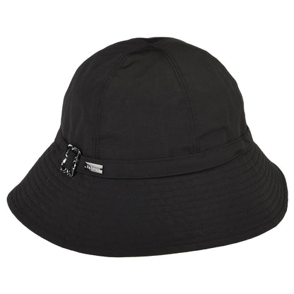 Sombrero Cloche Frederique lluvia de Betmar - Negro